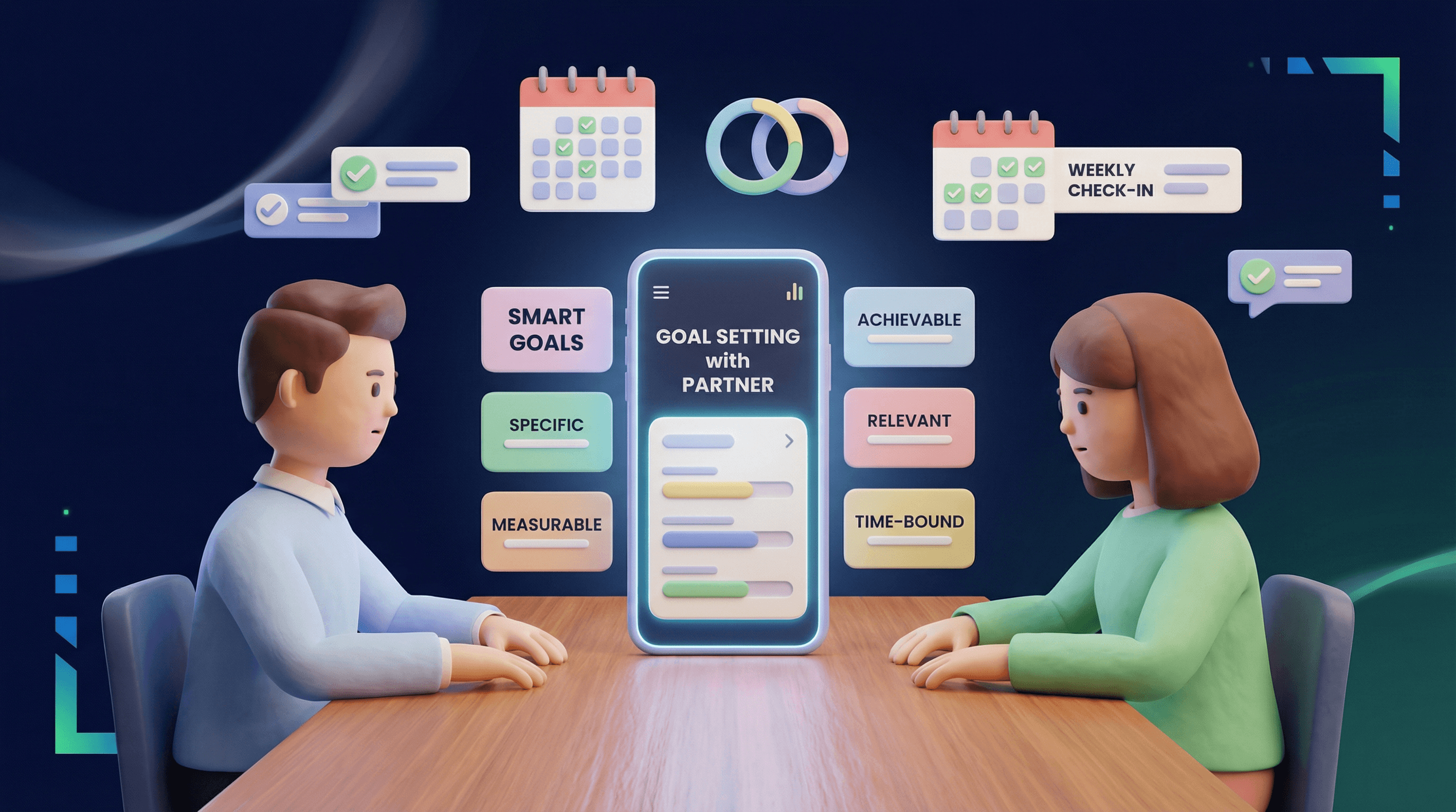 Two students reading a single book together